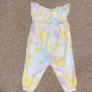 Old Navy tie dye 6-12 romper